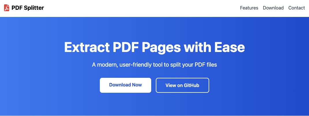 PDF Splitter