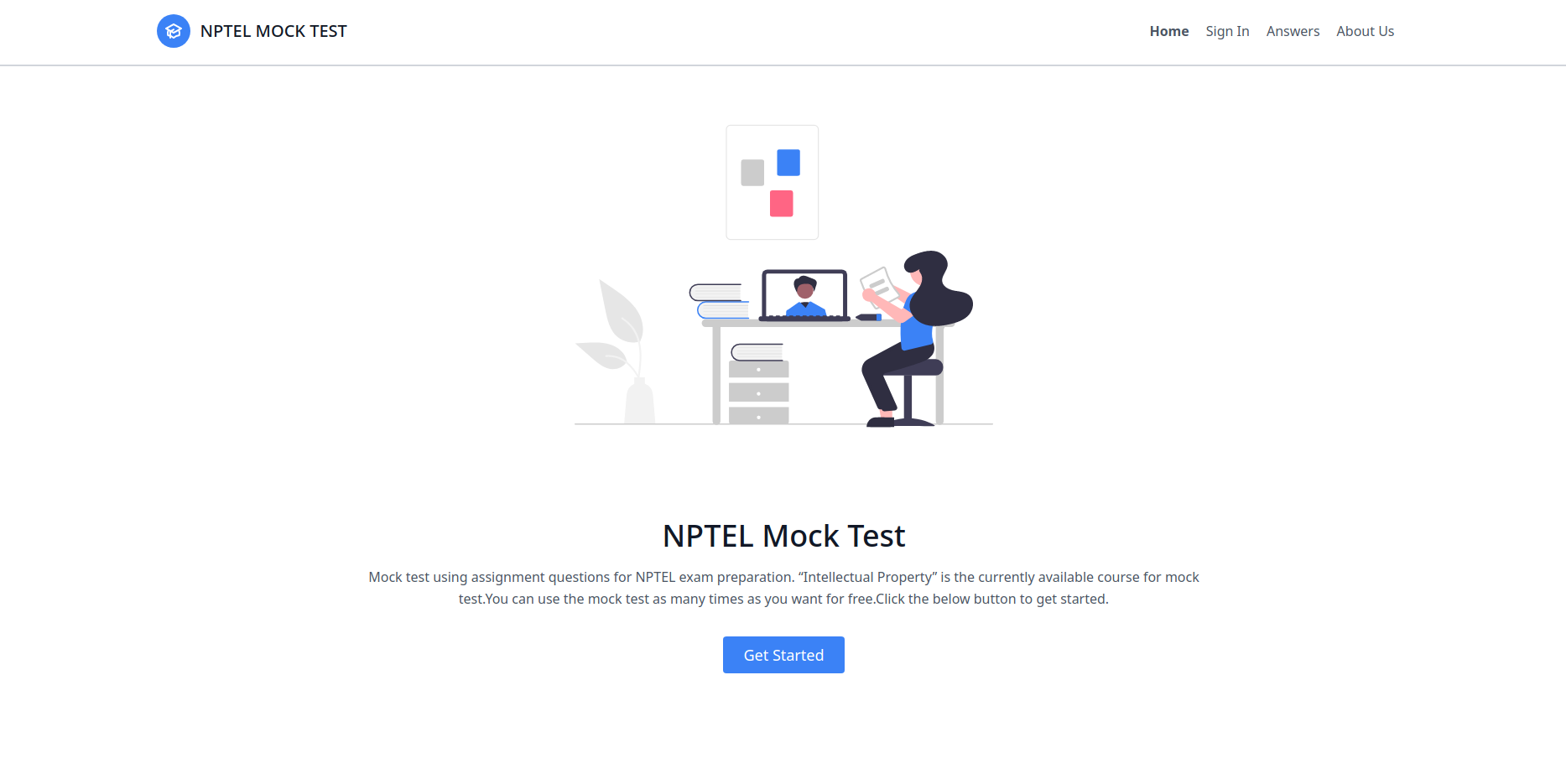 NPTEL Mock Test